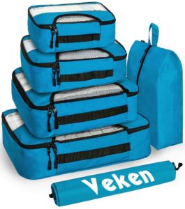 veken packing cubes highly recommended